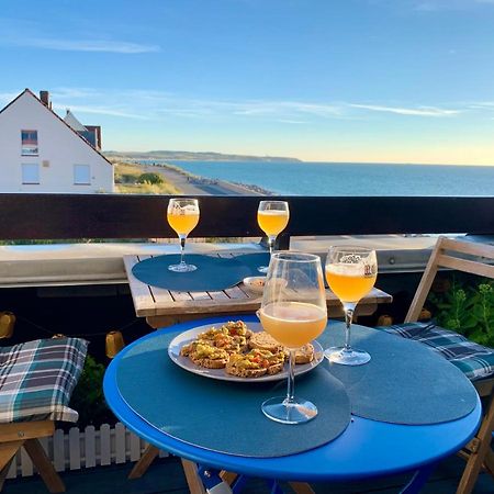 Duplex Avec Jacuzzi Vue Imprenable Sur La Baie De Wissant Apartman Kültér fotó