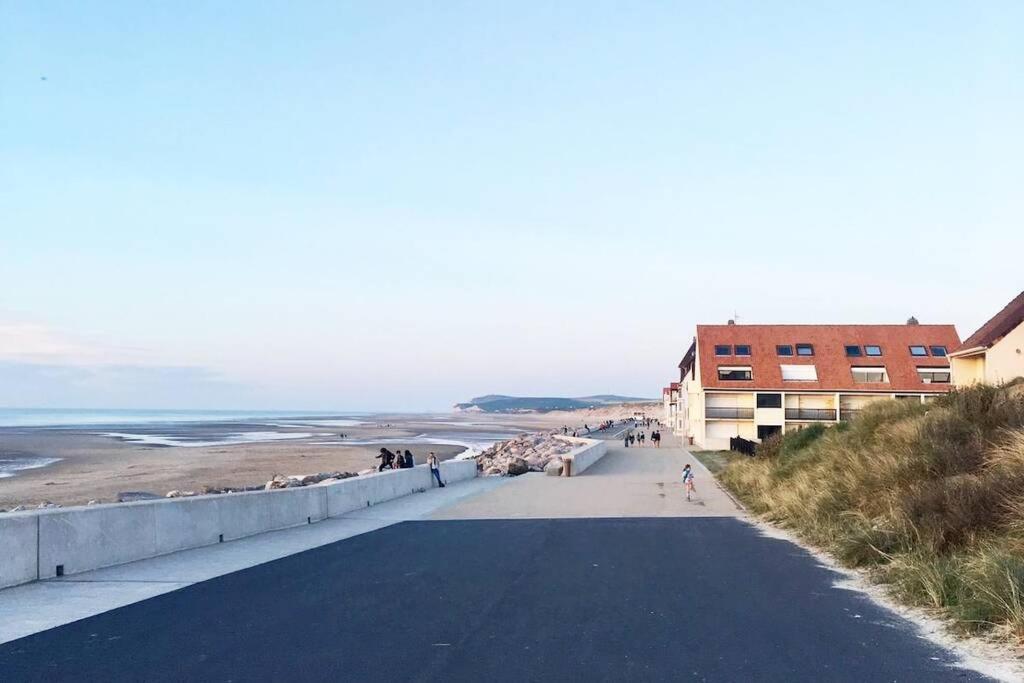 Duplex Avec Jacuzzi Vue Imprenable Sur La Baie De Wissant Apartman Kültér fotó