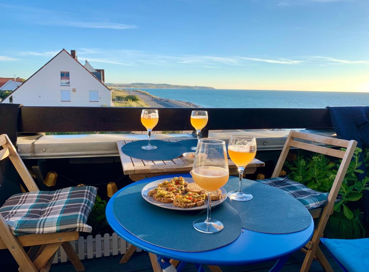 Duplex Avec Jacuzzi Vue Imprenable Sur La Baie De Wissant Apartman Kültér fotó