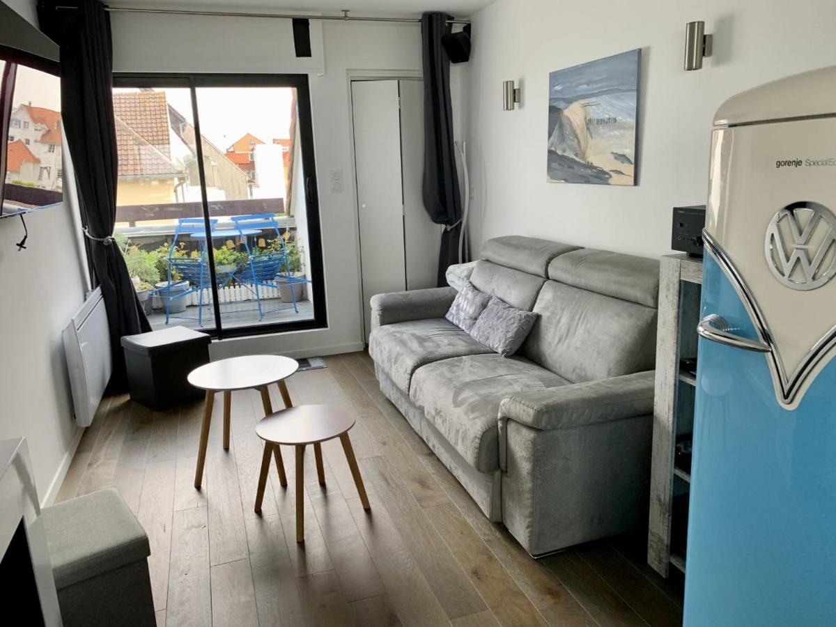 Duplex Avec Jacuzzi Vue Imprenable Sur La Baie De Wissant Apartman Kültér fotó